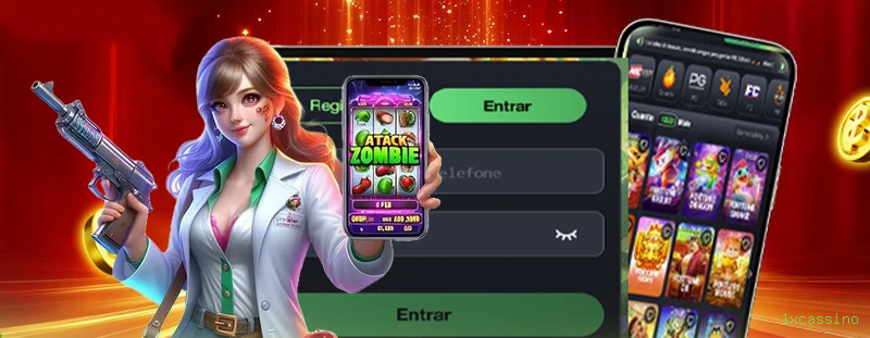 Aplicativo móvel 1xcassino para iOS e Android